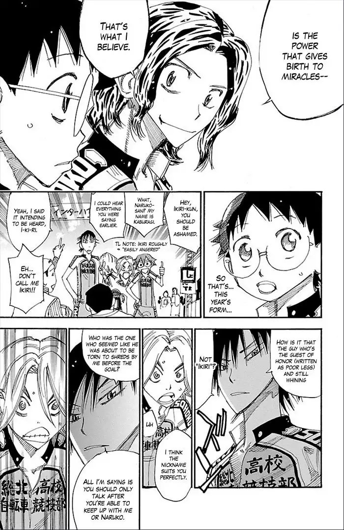 Yowamushi Pedal Chapter 278 7